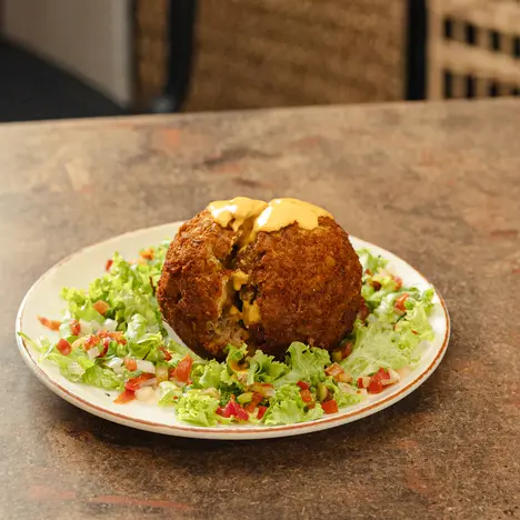 MOFONGO CHICHARRON Y QUESO